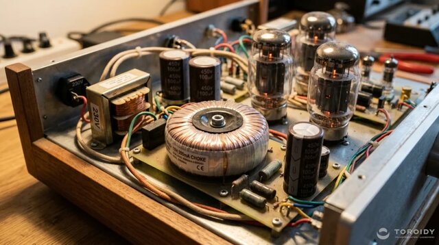 Dławiki toroidalne w zasilaczach urządzeń lampowych – klucz do czystego brzmienia